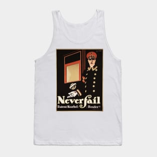 NEVER FAIL Lock Safe Window by Hans Rudi Erdt c1911 Lithograph Art Tank Top